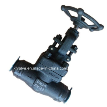 DIN High Pressure Forged Carbon Steel A105 Welding Globe Valve